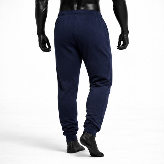 Under Armour Spodnie Męskie Rival Terry Jogger Granatowe